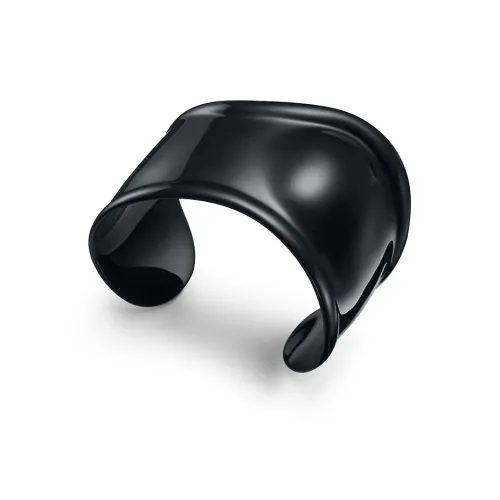 TIFFANY & CO. Небольшой Браслет-кафф Черное Покрытие По Меди Размер Мотива, Small