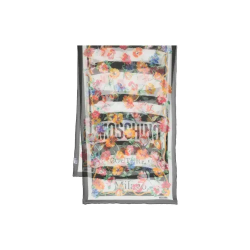 MOSCHINO Шелковые шарфы для женщин