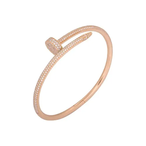 Cartier Juste Un Clou Series Браслеты из 18К золота Женские Розовое золото