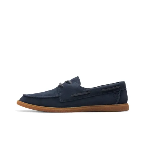 Clarks Мужские повседневные туфли Low Top Морской синий 261775017 Мужской