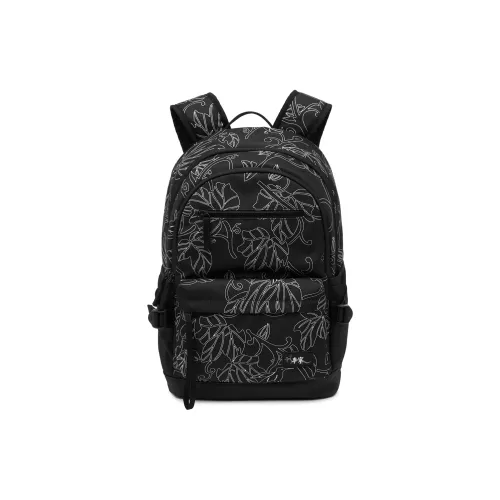 LINING Sports Life Collection Рюкзаки Принт "Черный повсюду" Унисекс