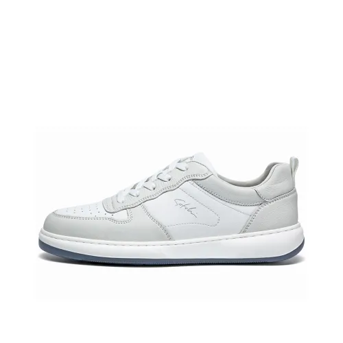 Satchi Аbrasion Resistant Легкий Низ Resistant Низкий Топ Скейтборд Кроссовки Мужские Серый Белый 3 см