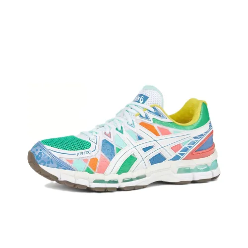 KENZO Casual Низкий Топ Белый Синий Зеленый Унисекс