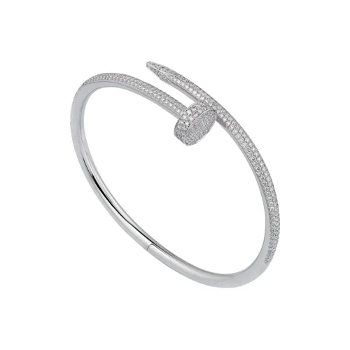 Cartier Браслет Juste Un Clou Белое Золото, Бриллианты
