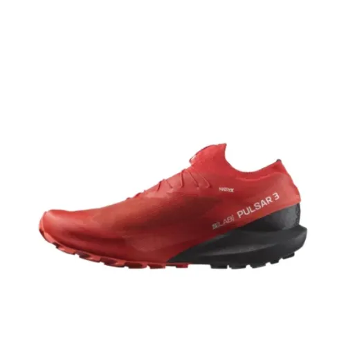 Salomon Collaboration S/LAB PULSAR 3 Беговые кроссовки Низкий Топ Красный Унисекс