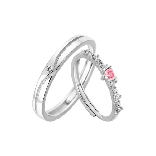 VIVIWELL Медный сплав + Цирконовые кольца Унисекс