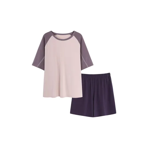 Follow the United States Пижамный комплект Женские Темно-фиолетовый