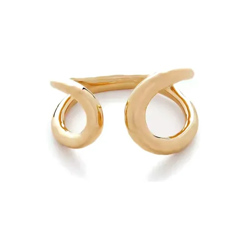 Monica Vinader 925 стерлинговое серебро кольца с покрытием из 18-каратного золота женские золотые