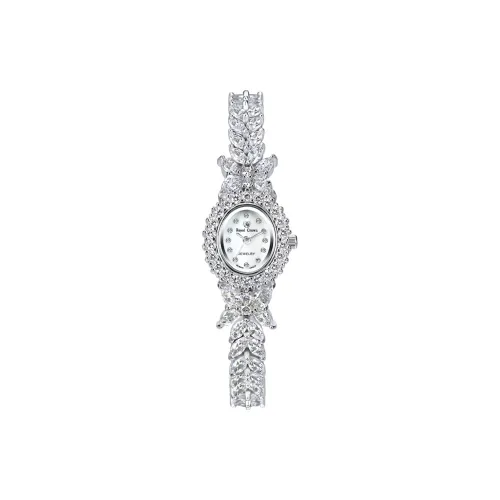 ROYAL CROWN RC Кварцевый механизм Женские часы 23 мм Белый