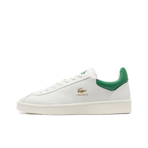 LACOSTE Collaboration BASESHOT Низкие Кроссовки для Скейтбординга Мужские Белые
