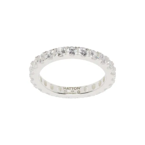 Hatton Labs Серебряные кольца с кубическим цирконием Women's Silver