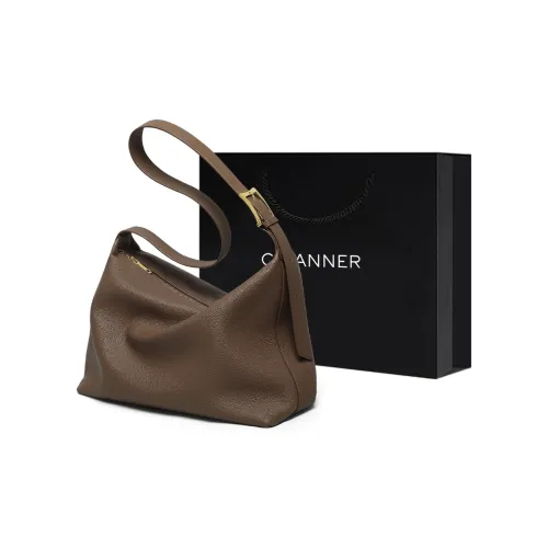 C°BANNER Коровья кожа с синтетической кожей сумка на плечо стандартная женская кофейного цвета