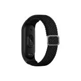 Пряжка в форме дня, ткань, трикотаж, одинарный круг - черный