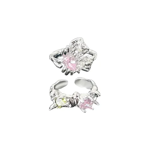 Tkb Китайский модный тренд с премиальным ощущением живой и унисекс прохладный и минималистичный кольца унисекс