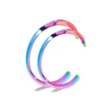 Яркая цветовая комбинация для пары (6 см + 7 см)