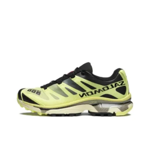 Salomon Collaboration XT 4 Уличная обувь Низкий топ Черный Желтый Унисекс