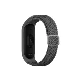 Пряжка в форме дня, ткань, трикотаж, одинарный круг - серый