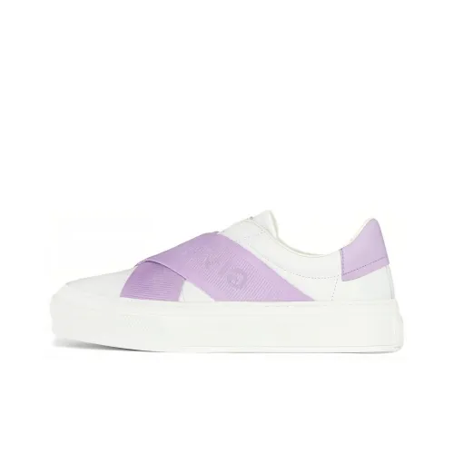 Givenchy Городской Низкий Топ Стильные Скейтбординги Женские Светло-фиолетовый