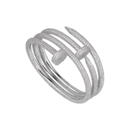 Cartier Браслет Juste Un Clou Белое Золото, Бриллианты