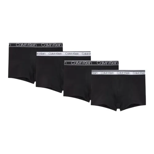 Calvin Klein Трусы Мужские упаковка из 4 штук черного цвета