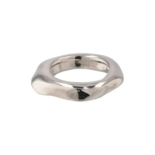 JIL SANDER Латунь Кольца Мужские Серебряные