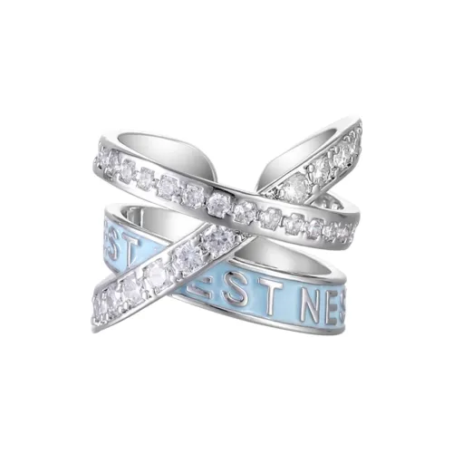 MISS XIA JWY Кольца из меди с серебряным покрытием женские