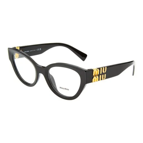 MIU MIU Оправы для очков "Кошачий глаз" Женские Черные