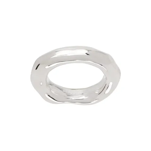 JIL SANDER Латунь Кольца Мужские Серебряные