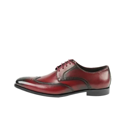 ZOTENO Мужские повседневные туфли Low Top Бордовый Мужской