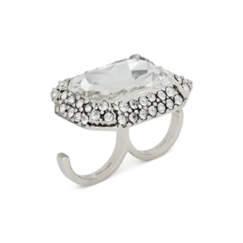 SAINT LAURENT Металл Кольца Женское Серебро