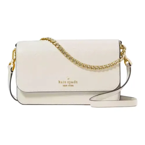 Kate Spade Saffiano кожа через плечо маленькая сумка белый цвет для женщин