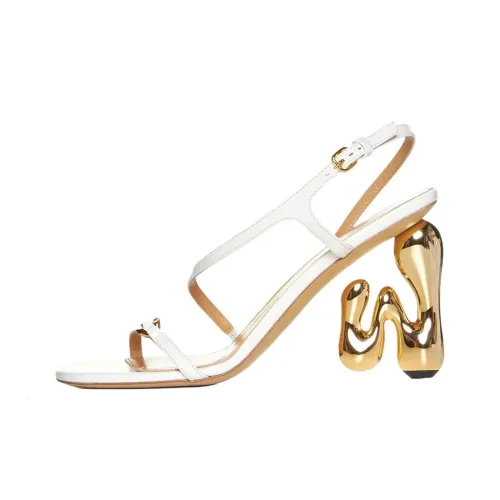 JW Anderson One Ремешок Сандалии Женские Белые