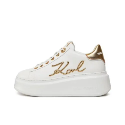 Karl Lagerfeld Скейтборд Кроссовки Женские Белые