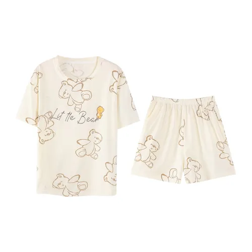 PBENO PD Пижамный комплект Женский Белый