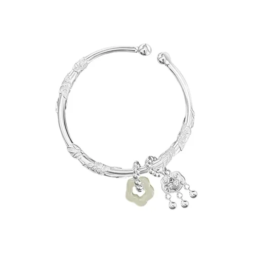 MUYAN Сплав Цветочное великолепие Peace Замковый браслет Женские