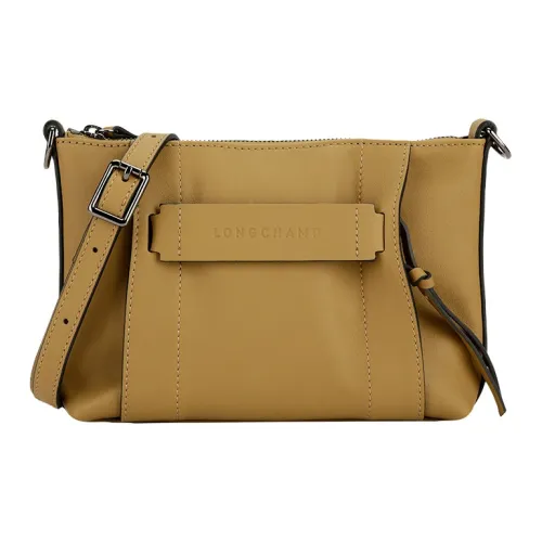 LONGCHAMP 3D Кожа Тоут Сумка Сумка для покупок Сумка через плечо Маленькая Женская Коричневая