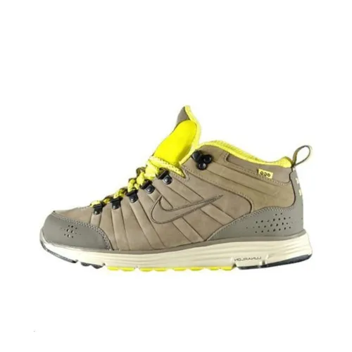 Nike Амортизация Износостойкие Низкие Кроссовки для Бега Унисекс Коричневый Желтый