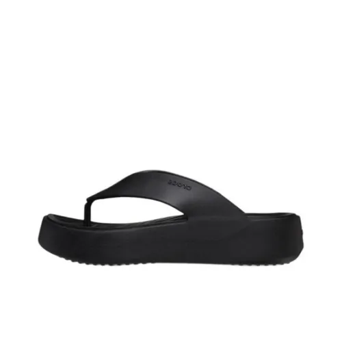 Crocs Шлепанцы Черные Женские
