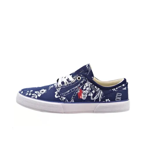 Polo Ralph Lauren Faxon Low Skateboard Кроссовки Мужские Синие