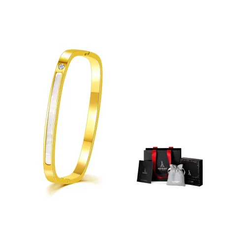 AGOVSKI Браслеты из титанового стального сплава для женщин