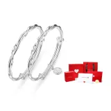 Мобиус браслет AB + драгоценный Подарочная коробка