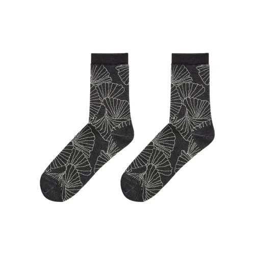 COS 1 шт Черные Женские Носки MID до икры