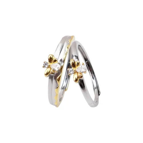 IOTS Кольца из стерлингового серебра 925 пробы Унисекс