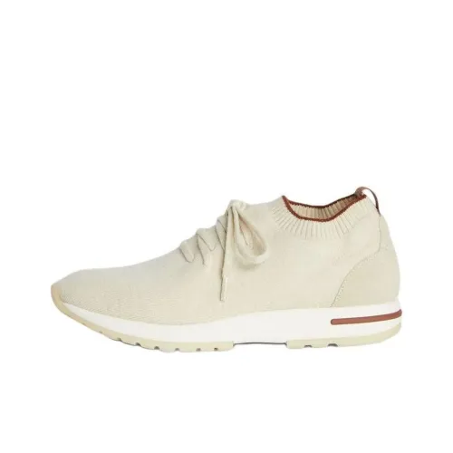 Loro Piana Низкий топ Повседневная обувь Женская Белая