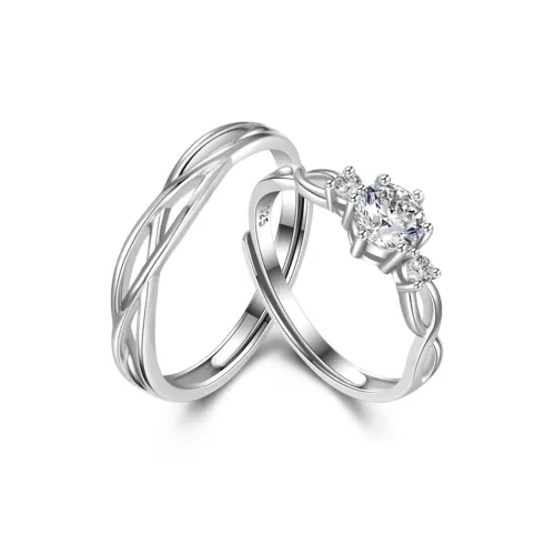 Ringlove Синтетический Кубический Цирконий Кольца Унисекс