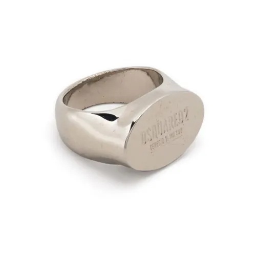 DSQUARED 2 Латунь Кольца Мужские Серебряные