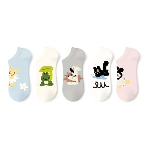 PRIMEET Низкие носки Весенние Летние Женские 5 пар