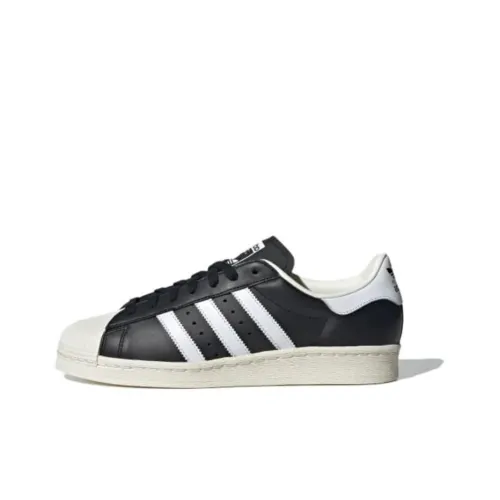 Adidas Originals Superstar 82 Low Топ Скейтборд Кроссовки Унисекс Черный Белый