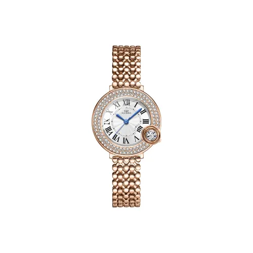 DAYBIRD Кварцевый механизм Часы Женские Белый циферблат