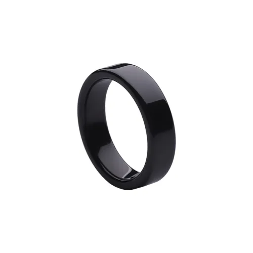 Kelanxi Керамика Кольца Унисекс Белый Черный